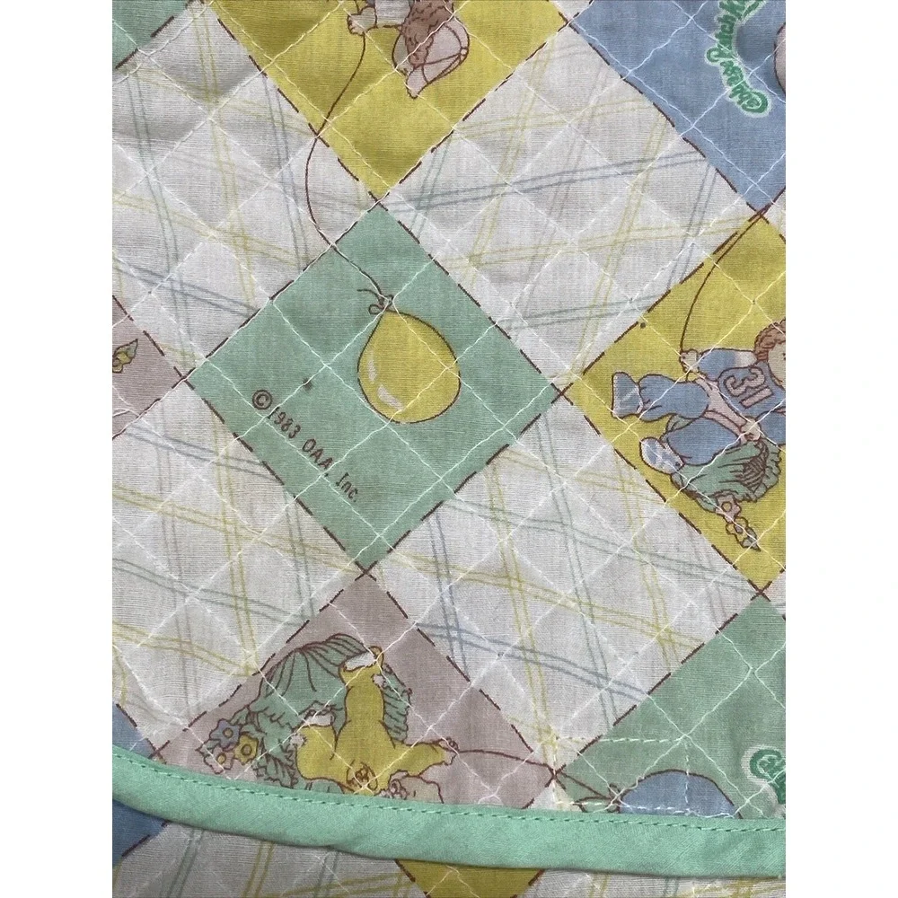 Vintage 1982 Quilted CABBAGE PATCH KIDS DIAPER BAG